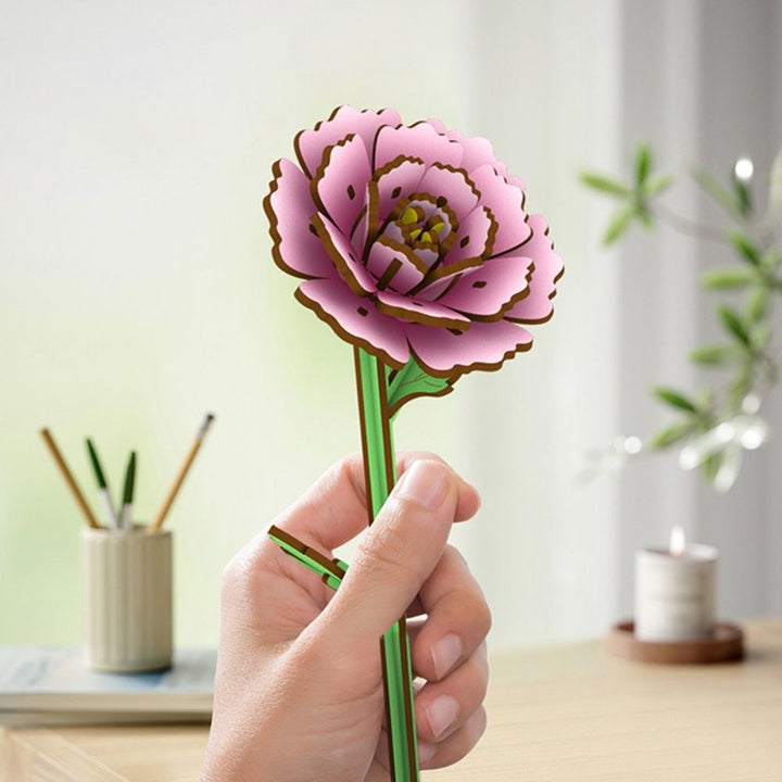 3D Puzzle - Pfingstrose - Kidis Art