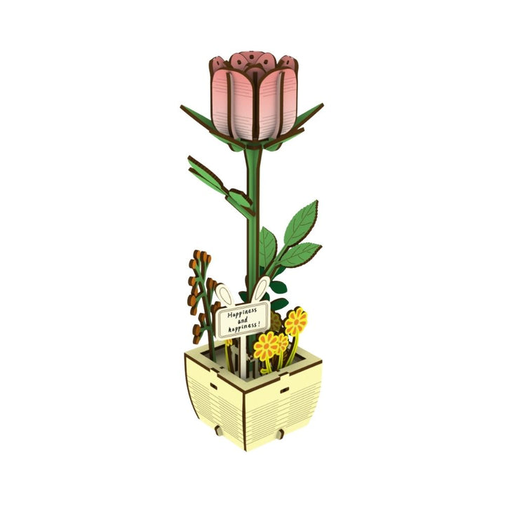 3D Puzzle - Die Rose - Kidis Art