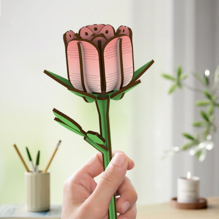 3D Puzzle - Die Rose - Kidis Art