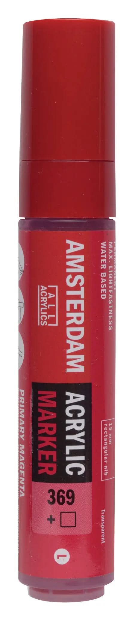 Amsterdam Acrylic Marker 15 mm Primärmagenta 369 - Kidis Art