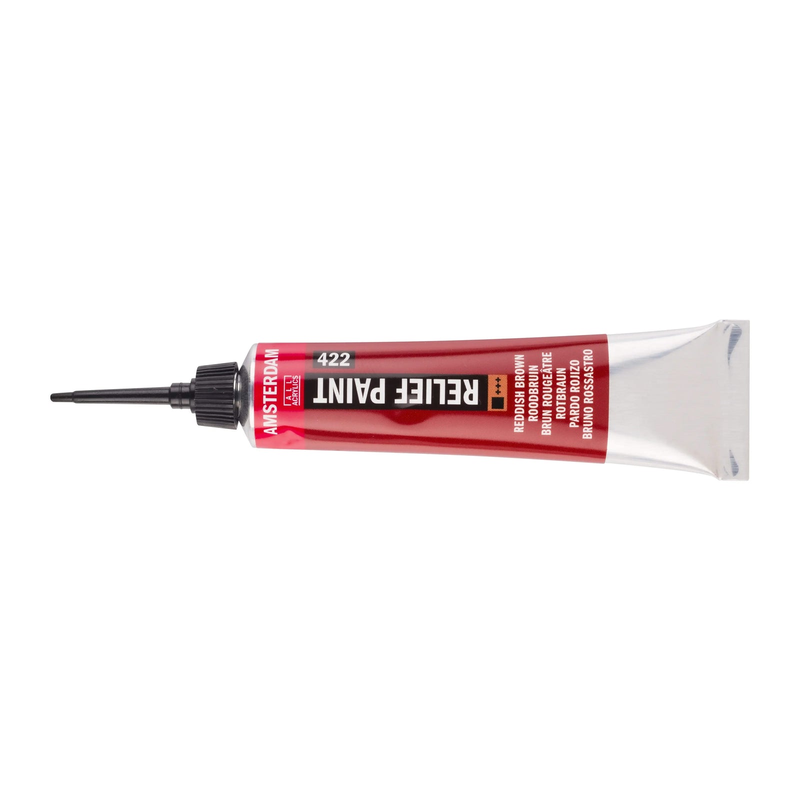 Amsterdam Relieffarbe Tube 20 ml Rotbraun 422 - Kidis Art