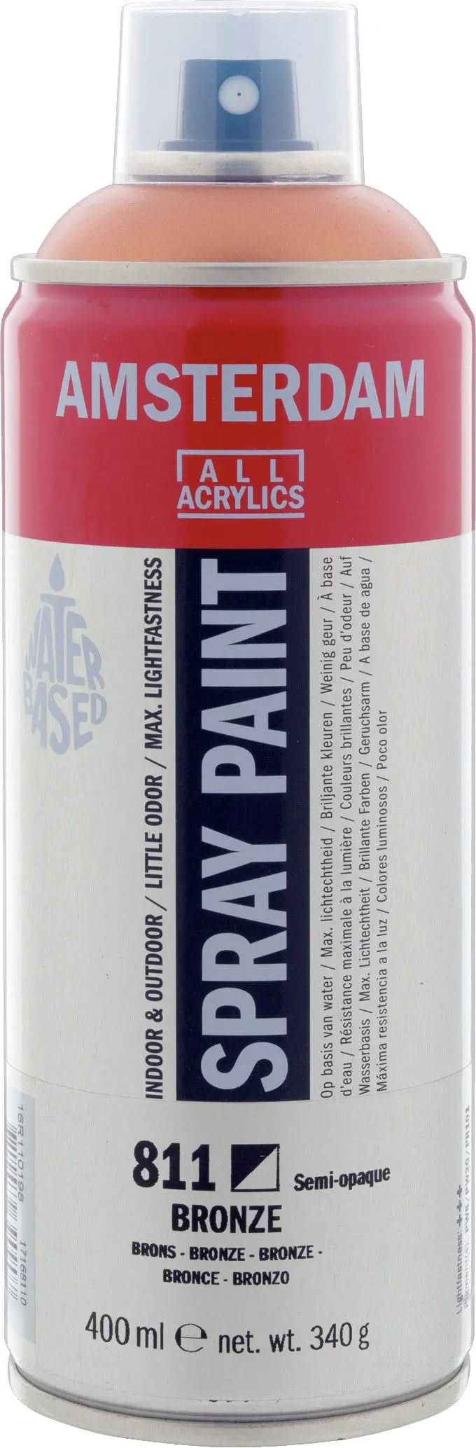 Amsterdam Sprühfarbe 400 ml Bronze 811 - Kidis Art