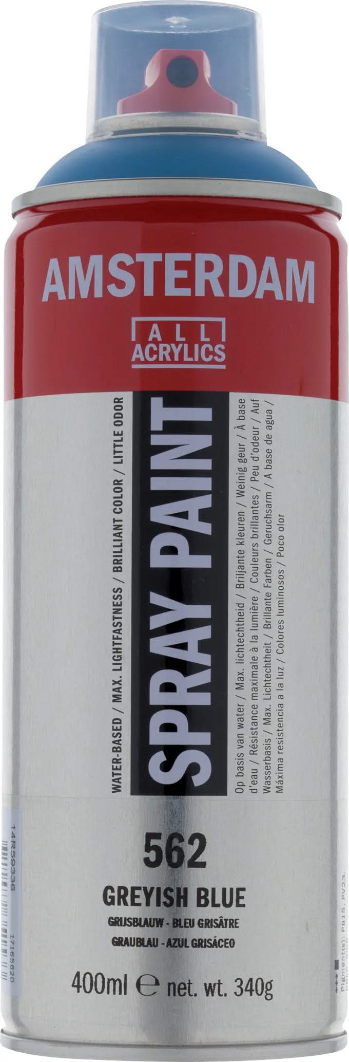 Amsterdam Sprühfarbe 400 ml Graublau 562 - Kidis Art