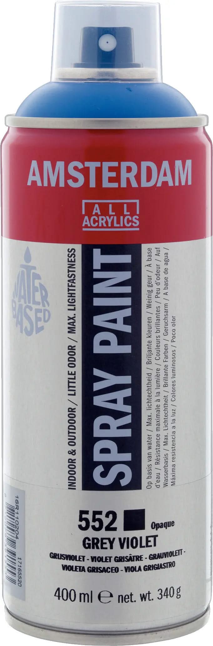 Amsterdam Sprühfarbe 400 ml Grauviolett 552 - Kidis Art