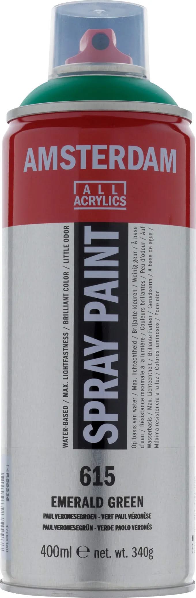 Amsterdam Sprühfarbe 400 ml Paul Veronesegrün 615 - Kidis Art