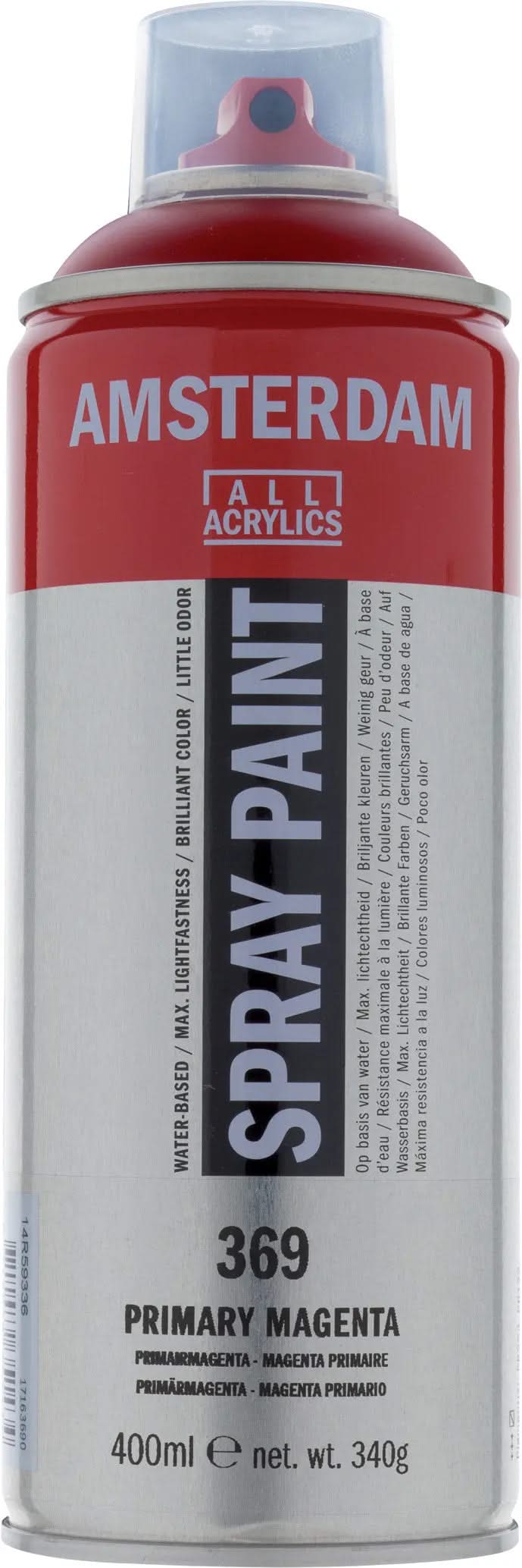 Amsterdam Sprühfarbe 400 ml Primärmagenta 369 - Kidis Art