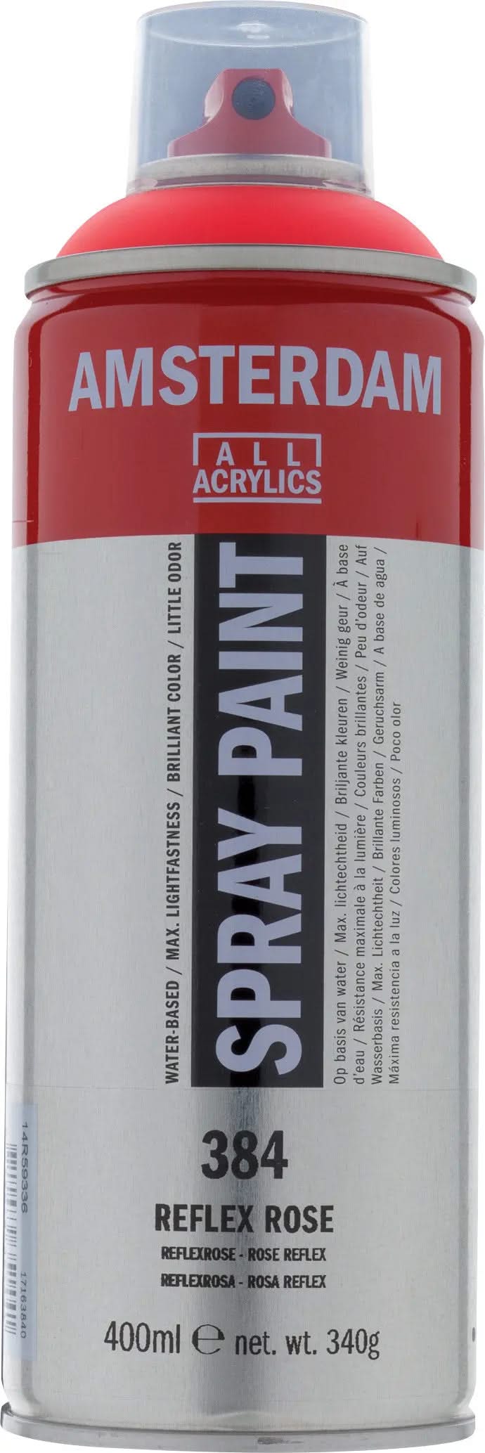 Amsterdam Sprühfarbe 400 ml Reflexrosa 384 - Kidis Art