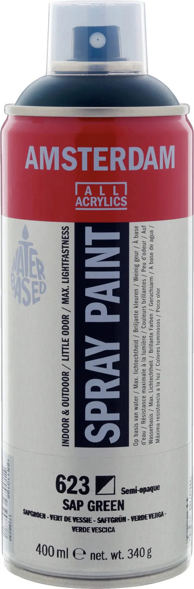 Amsterdam Sprühfarbe 400 ml Saftgrün 623 - Kidis Art