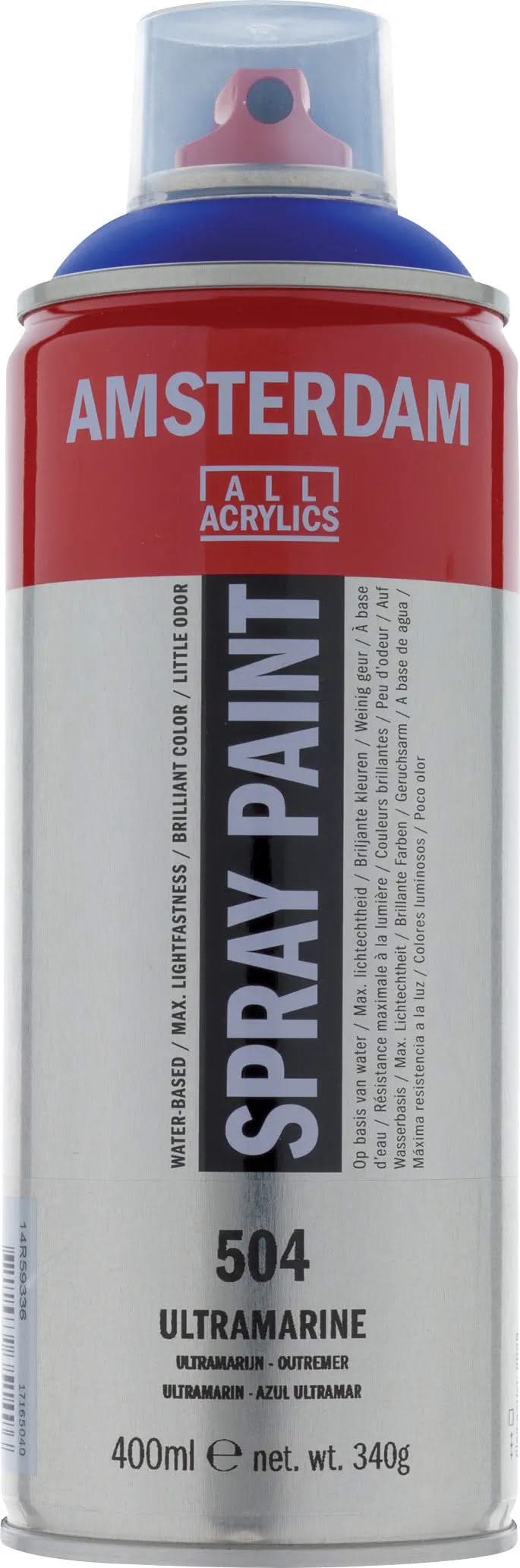 Amsterdam Sprühfarbe 400 ml Ultramarin 504 - Kidis Art