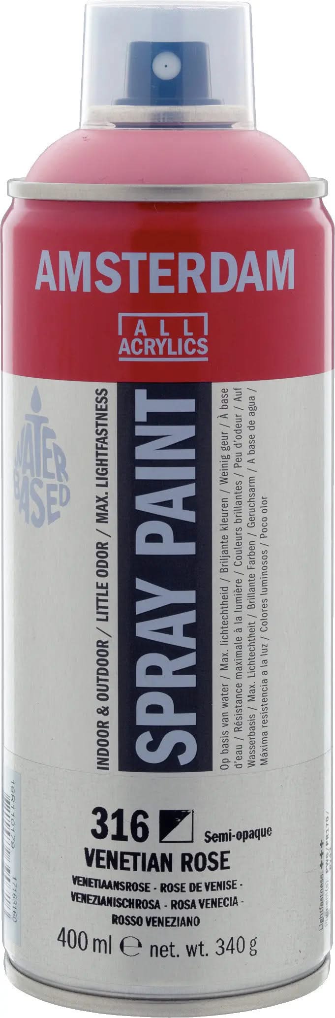 Amsterdam Sprühfarbe 400 ml Venezianischrosa 316 - Kidis Art