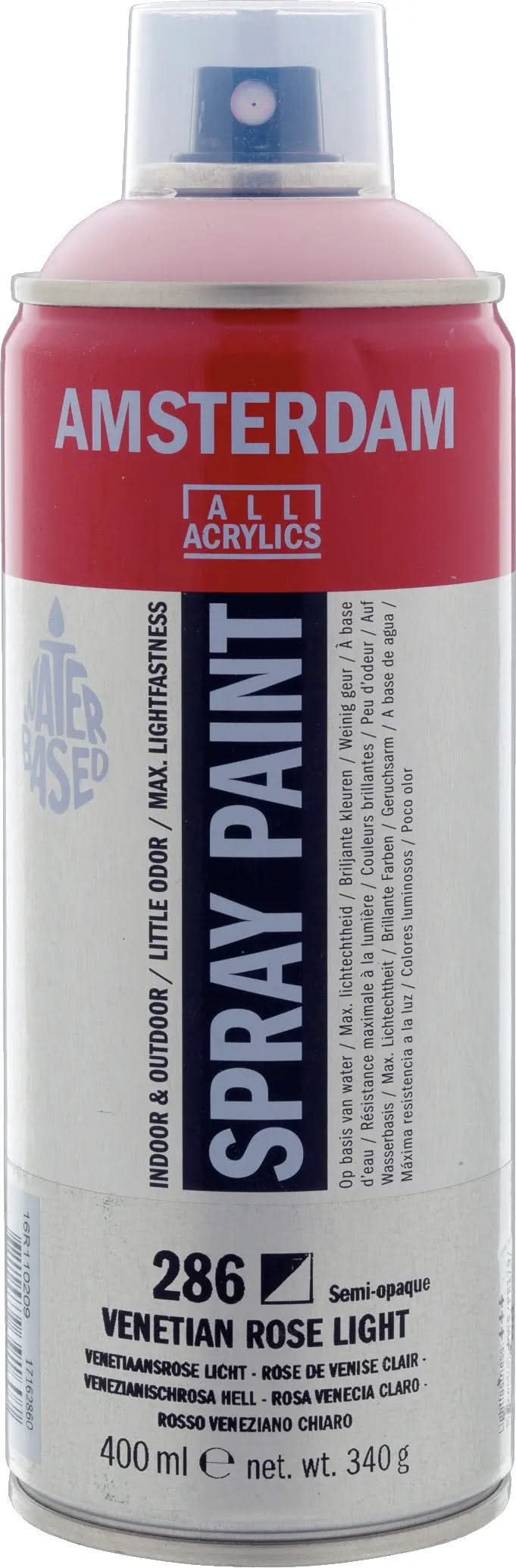 Amsterdam Sprühfarbe 400 ml Venezianischrosa Hell 286 - Kidis Art