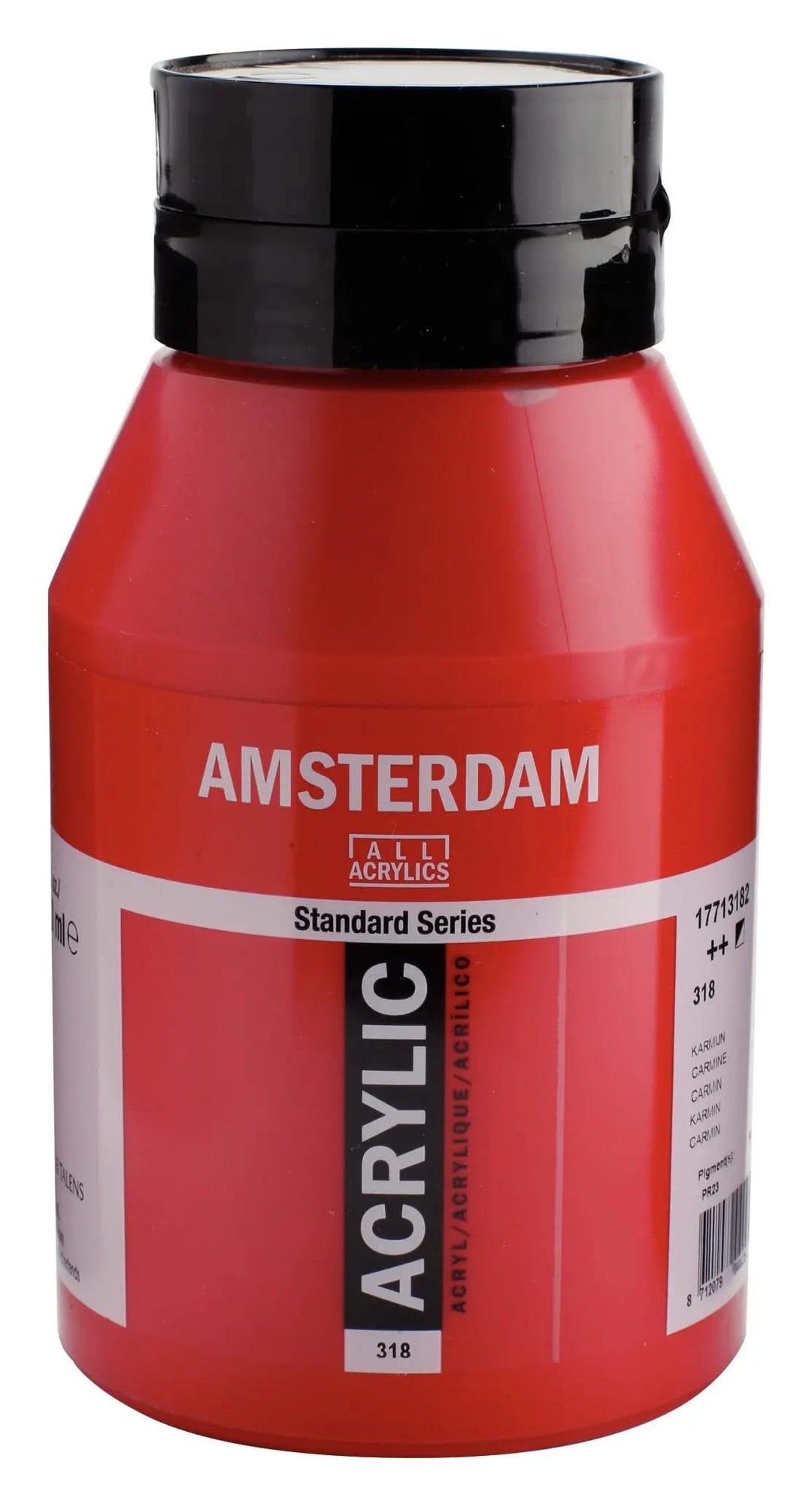 Amsterdam Standard Series Acrylfarbe Flasche 1000 ml Karmin 318 - Kidis Art
