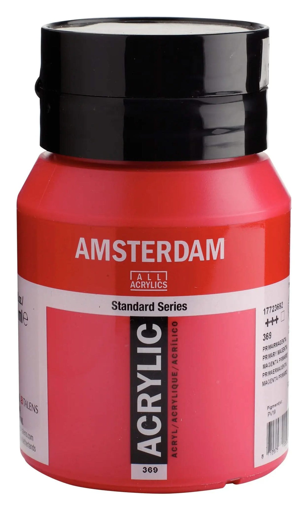 Amsterdam Standard Series Acrylfarbe Flasche 500 ml Primärmagenta 369 - Kidis Art