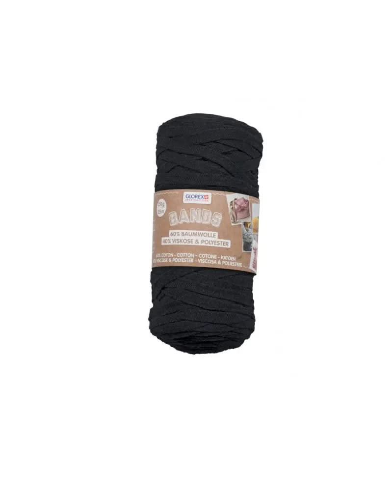 Bands Makramee 250g schwarz - Kidis Art