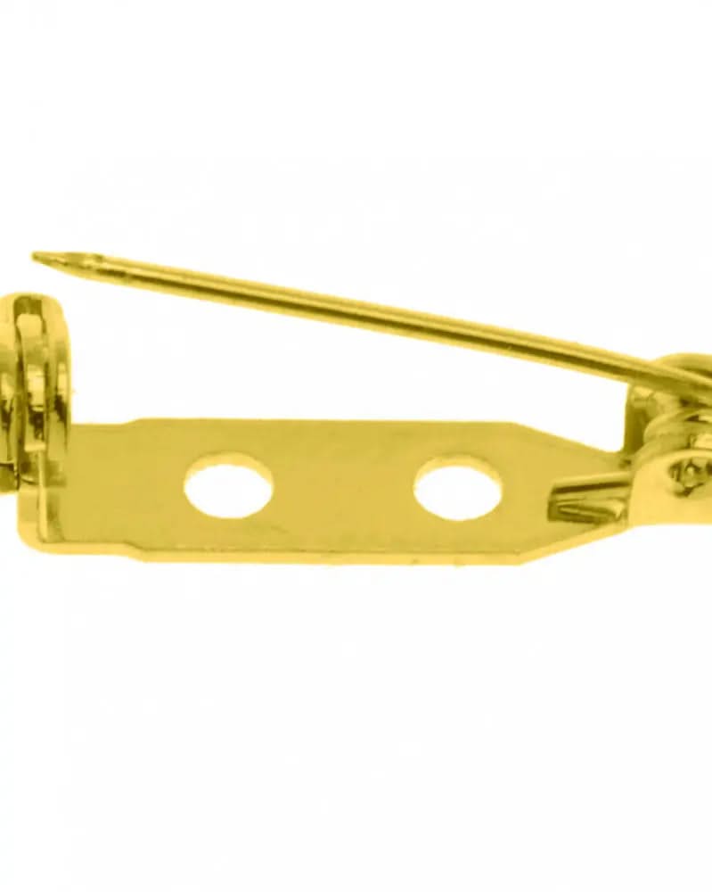 Broschennadel 5Stk 18mm goldfarben - Kidis Art