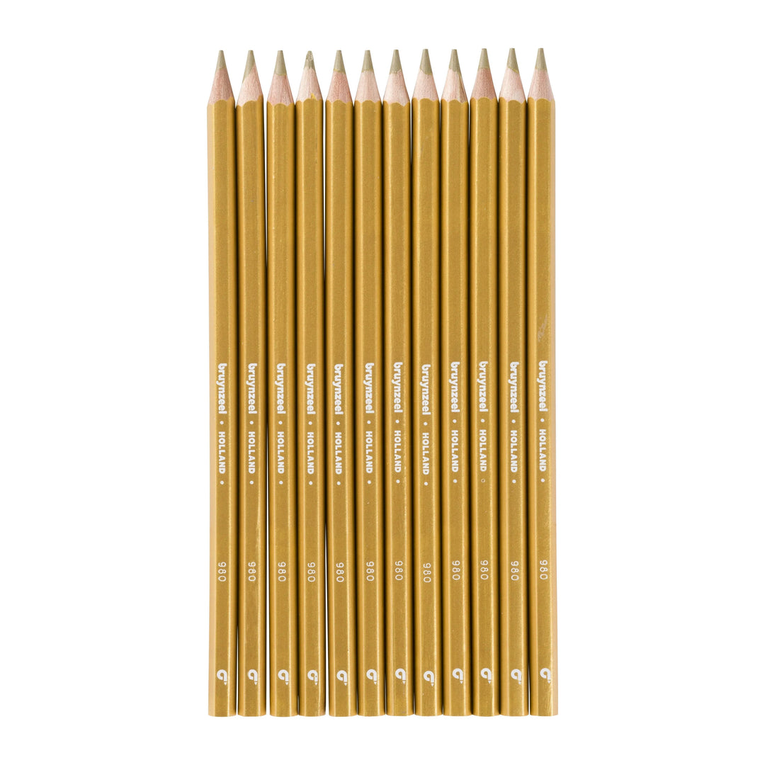 Bruynzeel Super Farbstifte in Gold 12er Set - Kidis Art