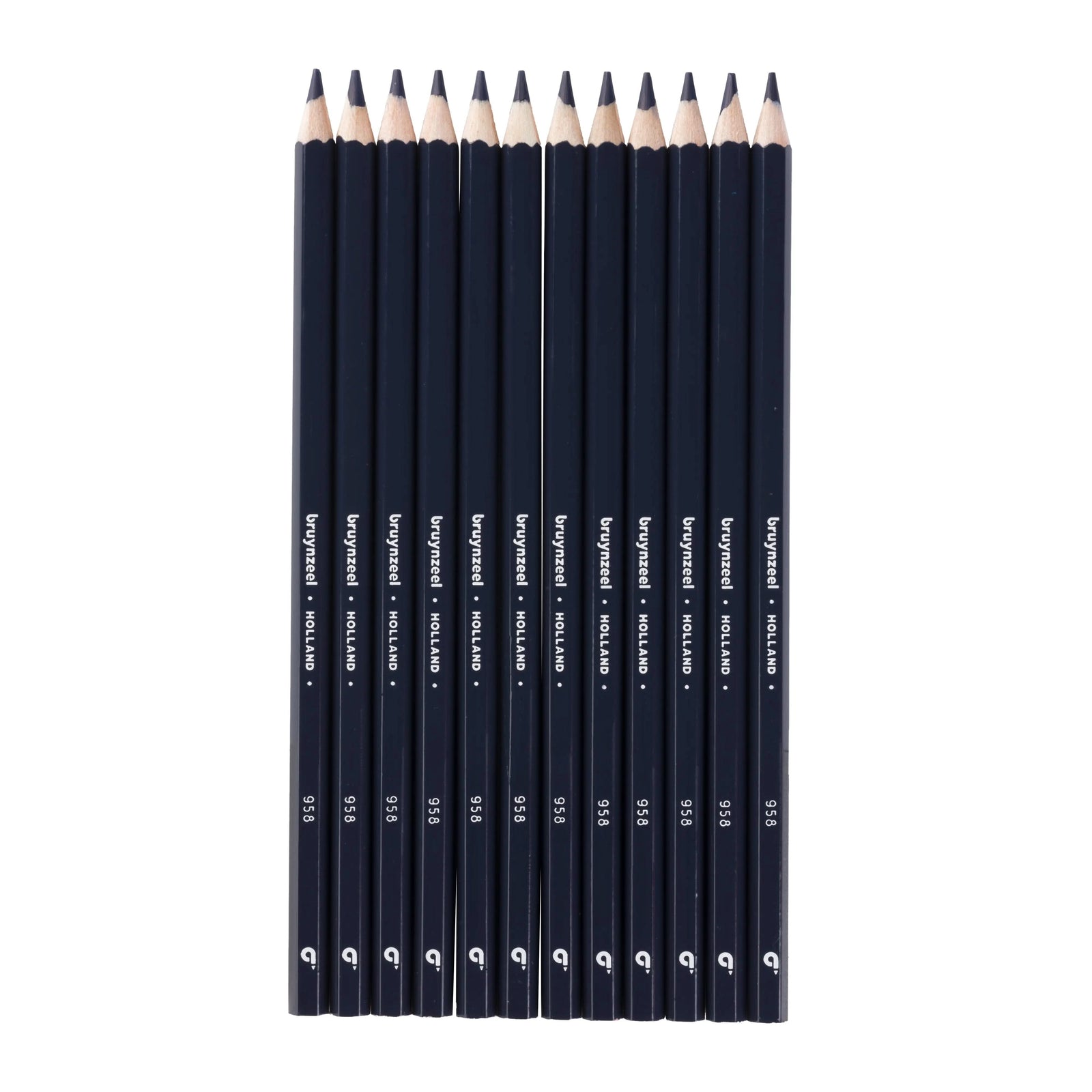 Bruynzeel Super Farbstifte in Preussischblau 12er Set - Kidis Art