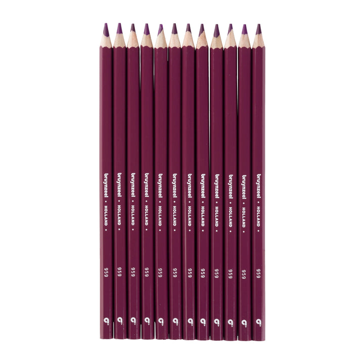 Bruynzeel Super Farbstifte in Rotviolett 12er Set - Kidis Art