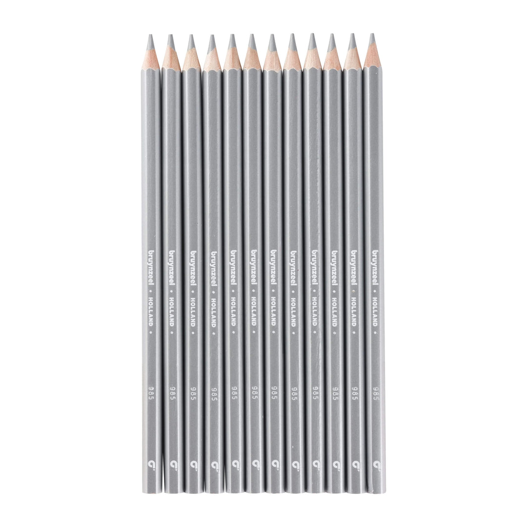 Bruynzeel Super Farbstifte in Silber 12er Set - Kidis Art