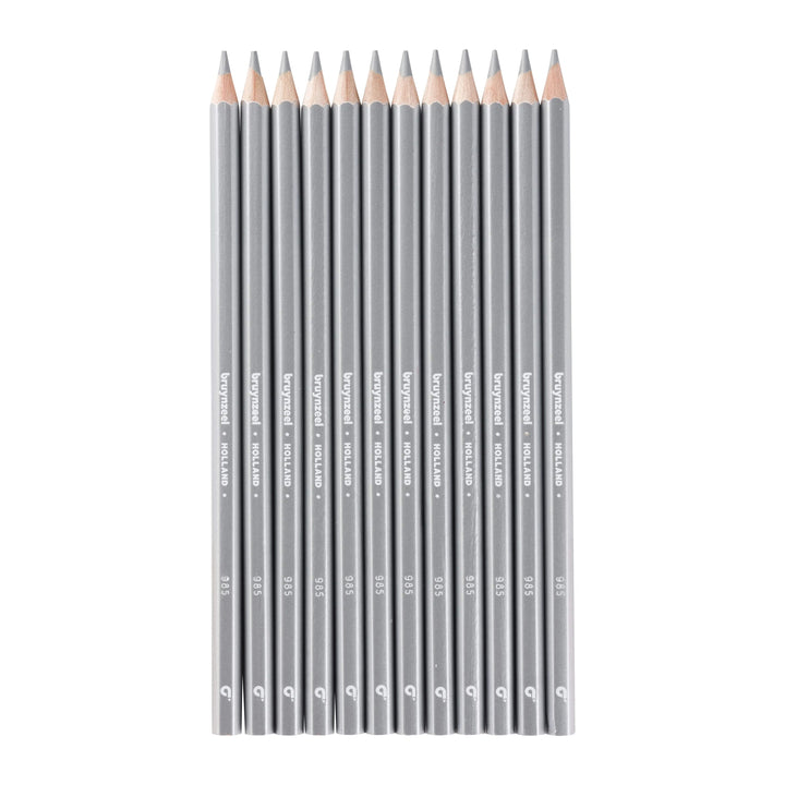 Bruynzeel Super Farbstifte in Silber 12er Set - Kidis Art
