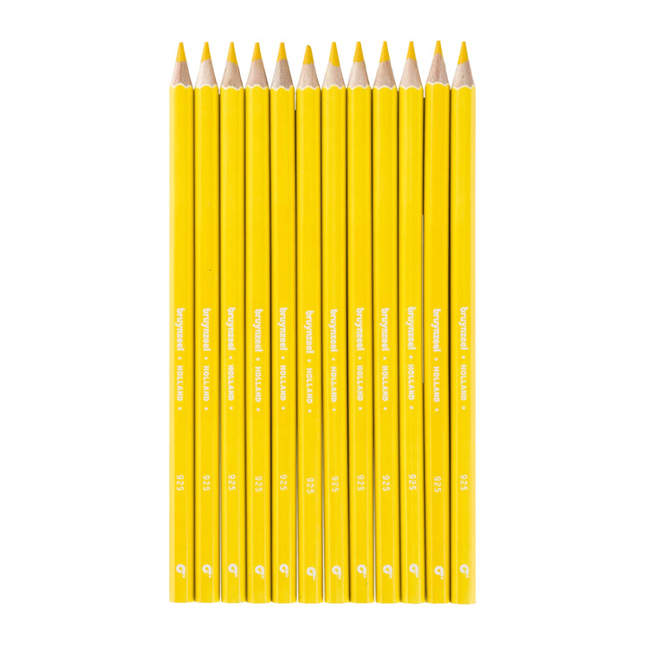 Bruynzeel Super Farbstifte in Zitronengelb 12er Set - Kidis Art