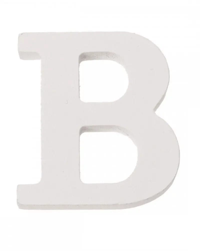 Buchstabe B, 5,5x0,9cm 1Stk. MDF - Kidis Art