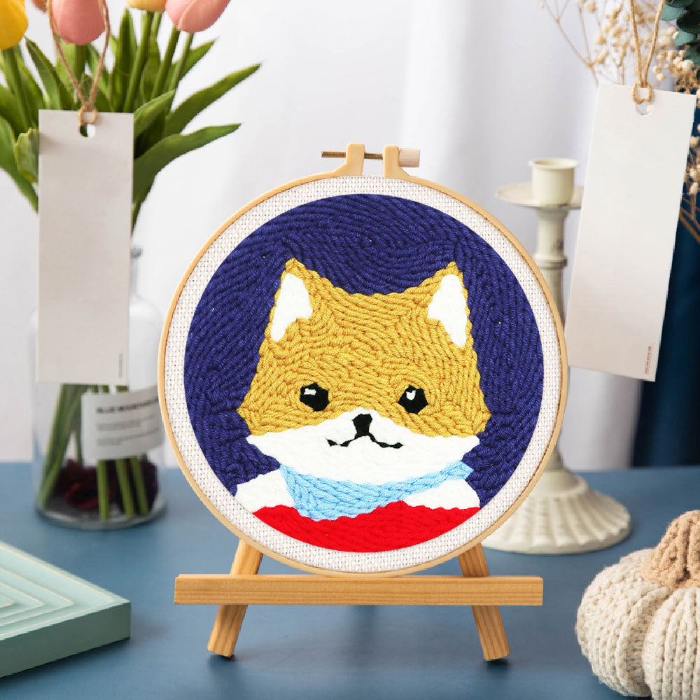 Punch Needle 20x20 Kleiner Fuchs - Kidis Art