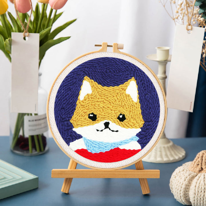 Punch Needle 20x20 Kleiner Fuchs - Kidis Art