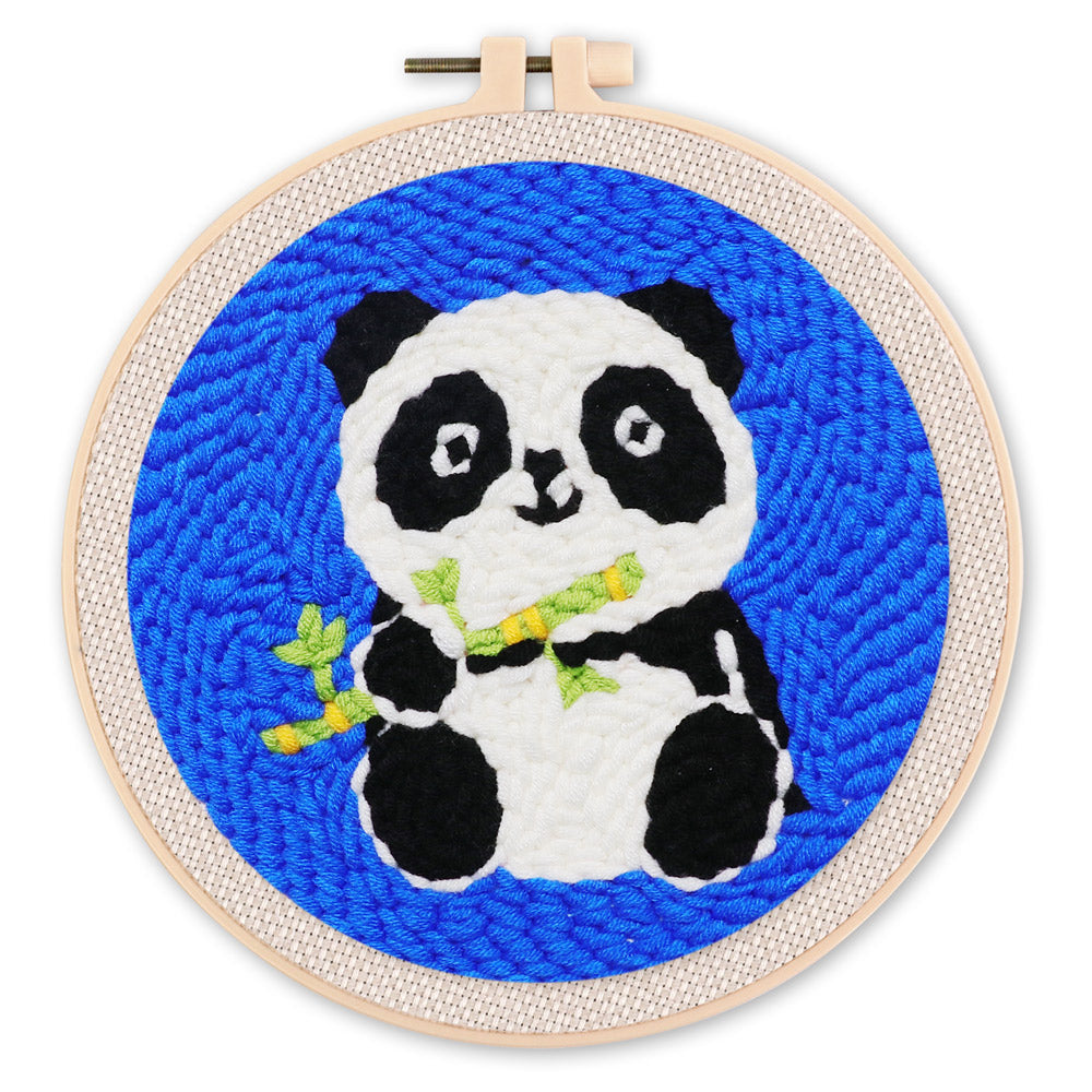 Punch Needle 20x20 Baby-Panda - Kidis Art
