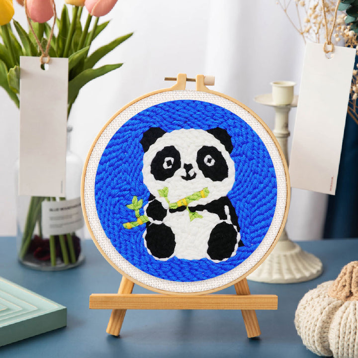 Punch Needle 20x20 Baby-Panda - Kidis Art