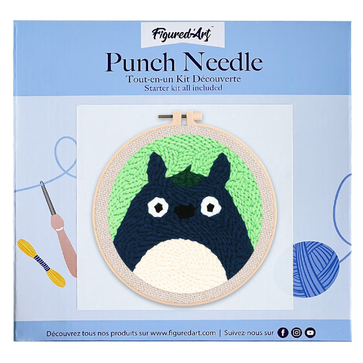 Punch Needle 20x20 Überrascht - Kidis Art