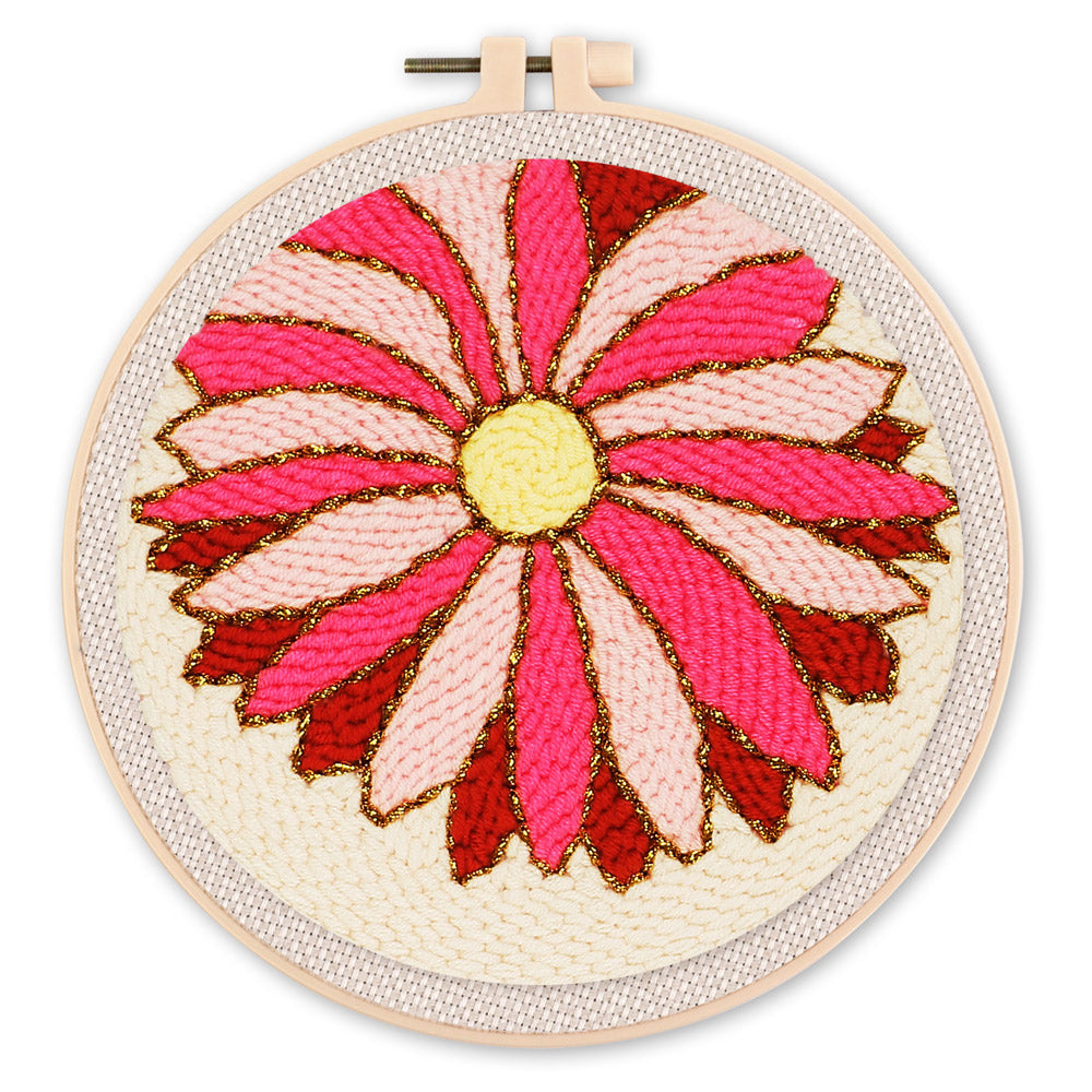 Punch Needle 20x20 Gänseblümchen - Kidis Art