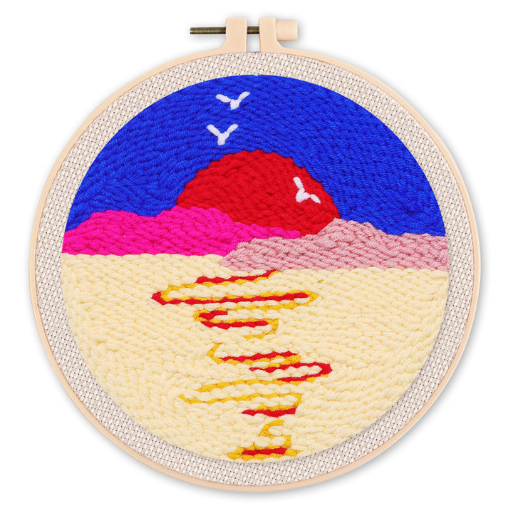 Punch Needle 20x20 Wüstensonne - Kidis Art