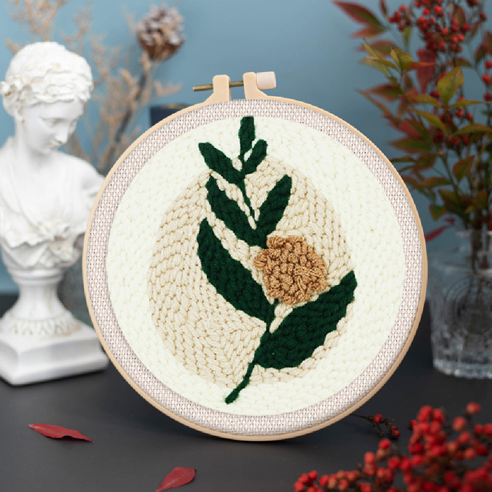 Punch Needle 20x20 Blühender Zweig - Kidis Art