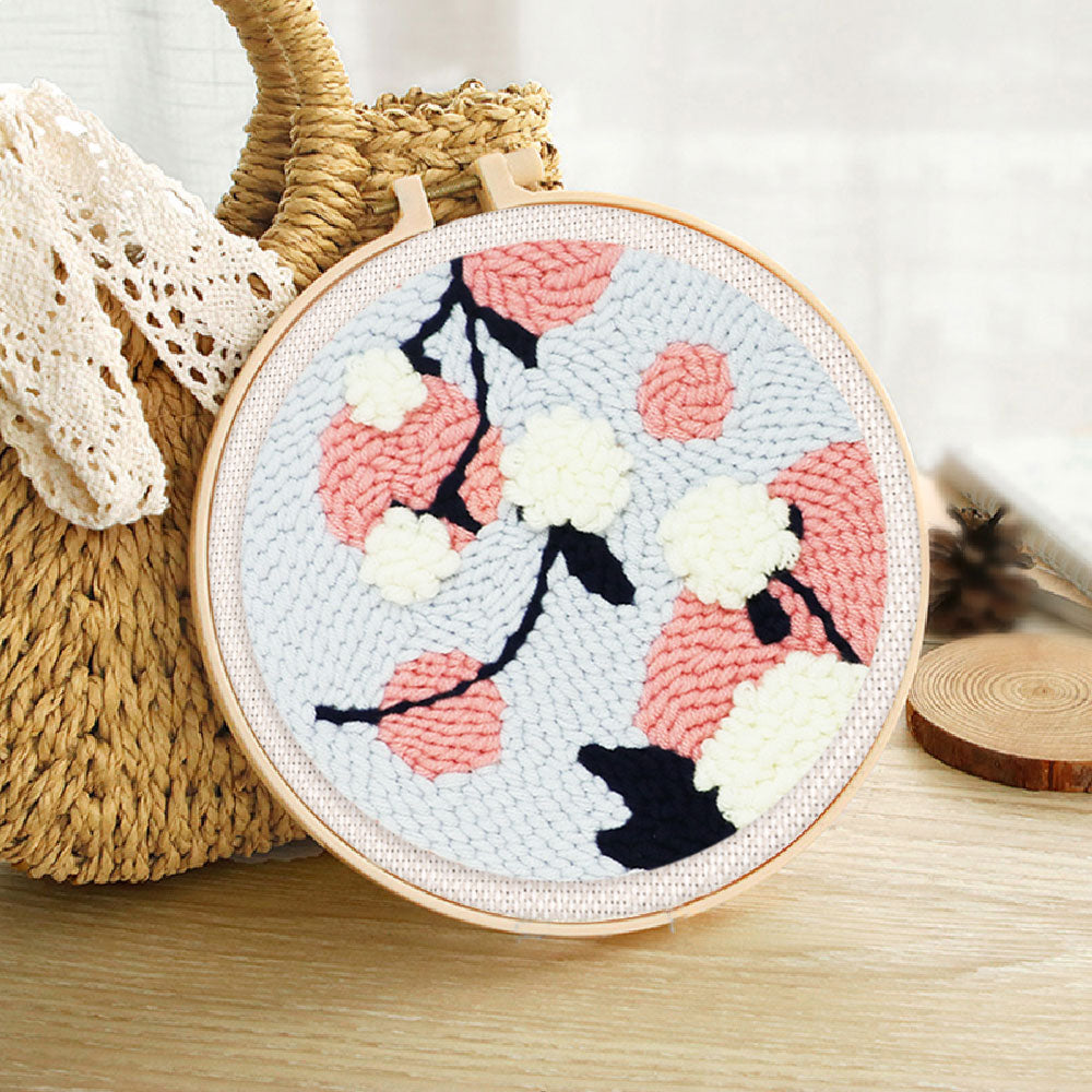 Punch Needle 20x20 Mistelzweig - Kidis Art