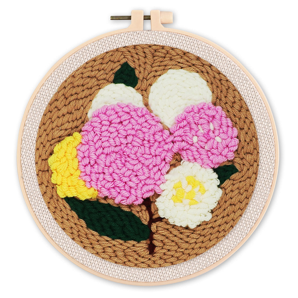 Punch Needle 20x20 Blumenstrauss - Kidis Art