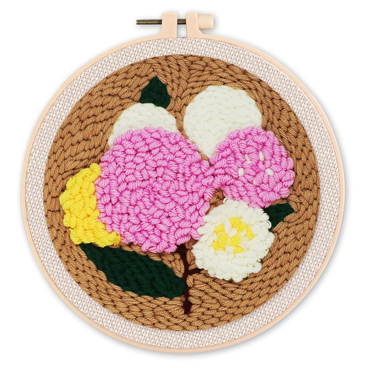 Punch Needle 20x20 Blumenstrauss - Kidis Art
