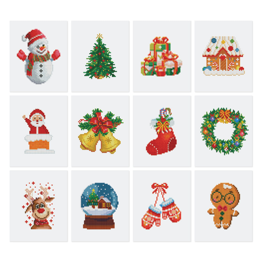 Mini-Serie Diamond Painting Weihnachten - Kidis Art