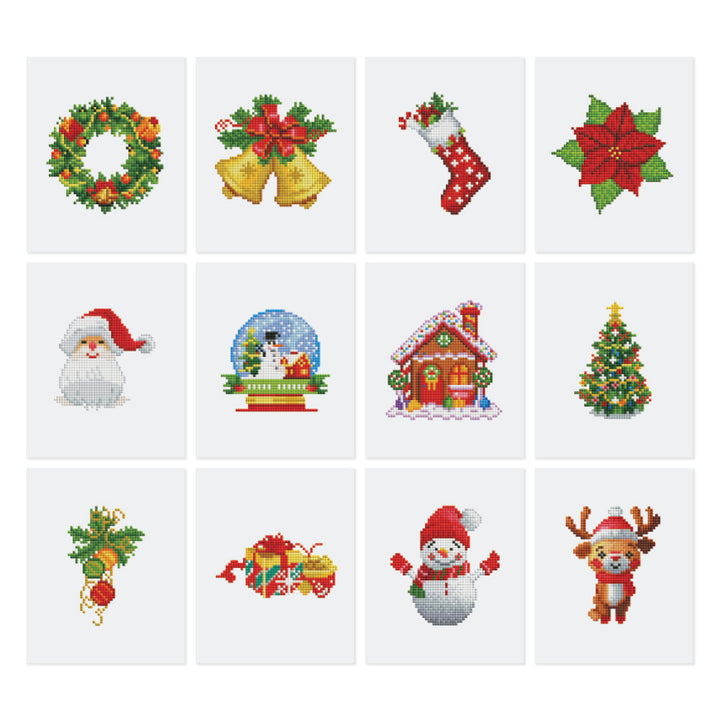 Mini-Serie Diamond Painting – Weihnachten 2 - Kidis Art