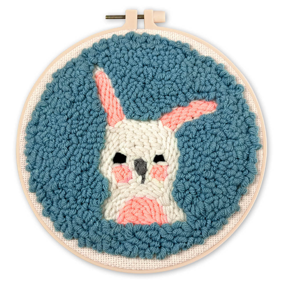 Punch Needle 20 x 20 cm Kleines Kaninchen - Kidis Art