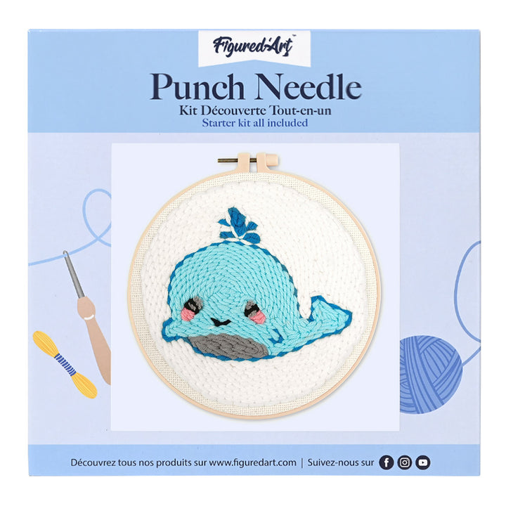 Punch Needle 20 x 20 cm Babywal - Kidis Art