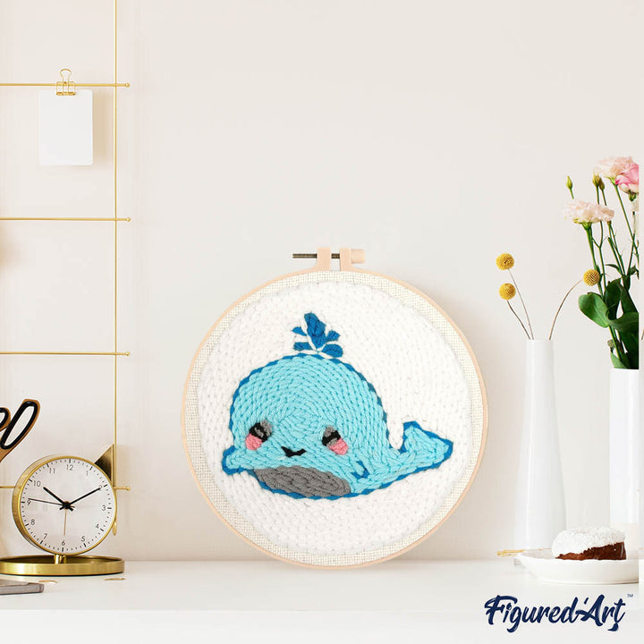 Punch Needle 20 x 20 cm Babywal - Kidis Art