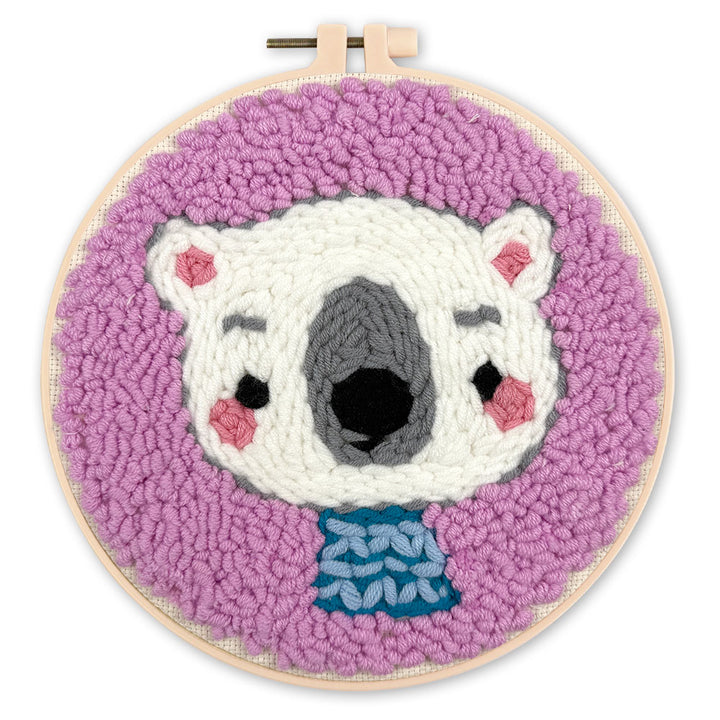Punch Needle 20 x 20 cm Niedlicher Koala - Kidis Art