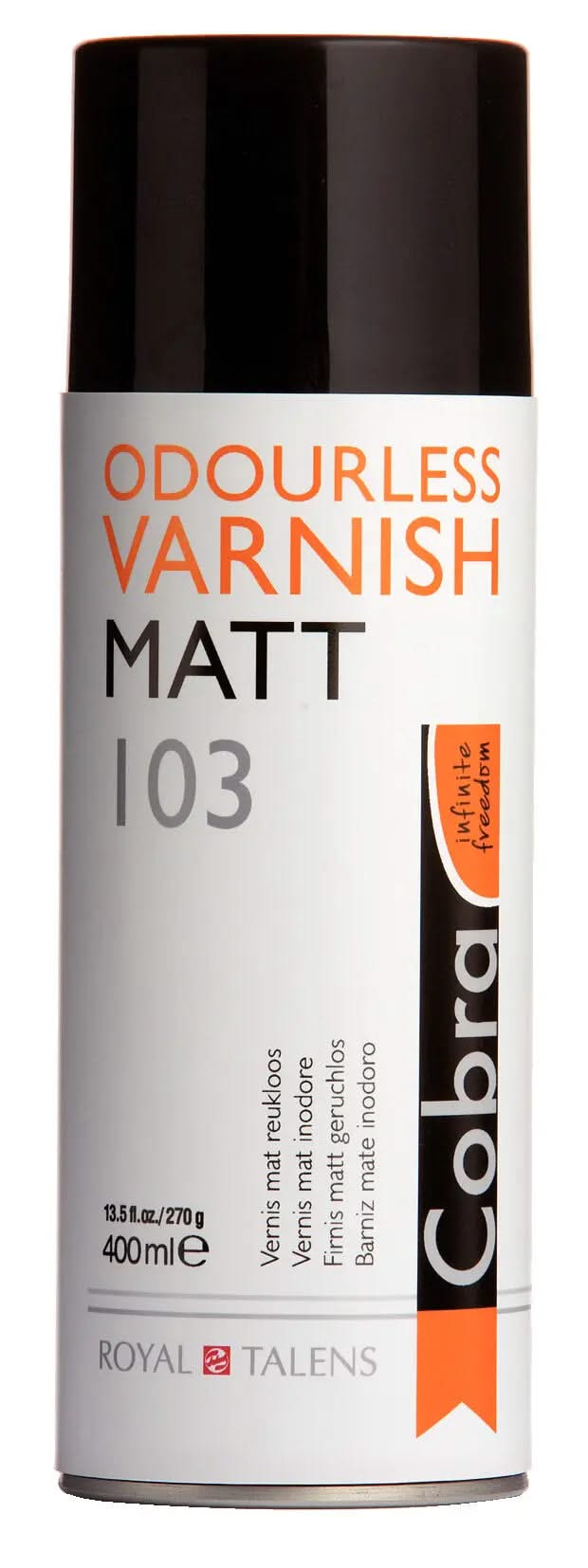 Cobra Firnis, Matt 103 Spraydose 400 ml - Kidis Art