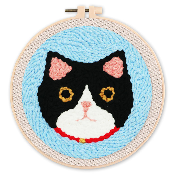 Punch Needle 20x20 Katzenkopf - Kidis Art