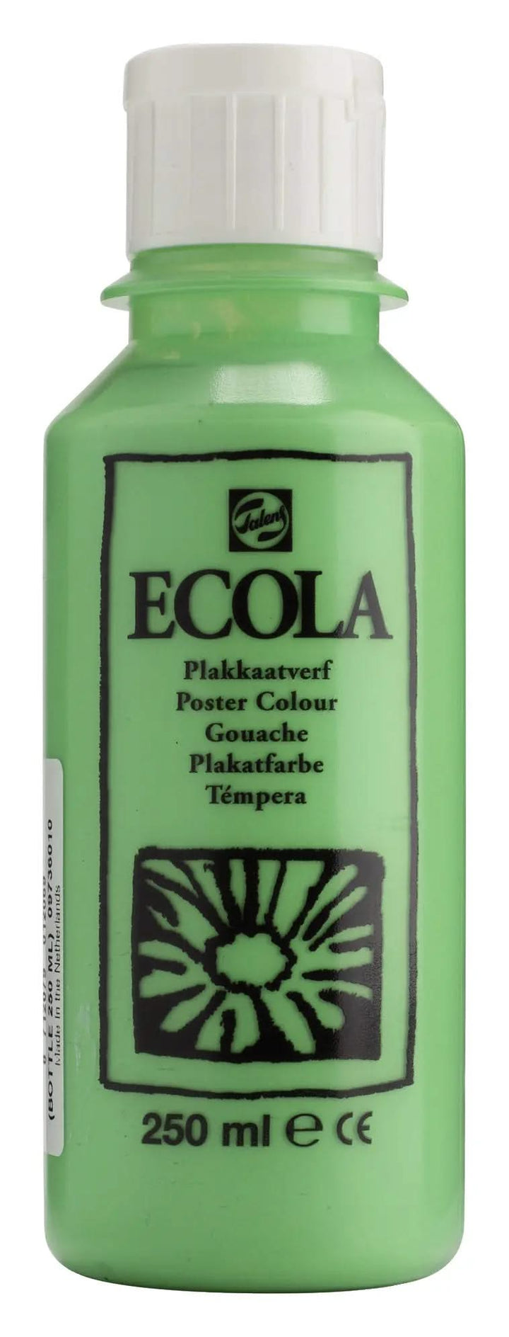 Ecola Plakatfarbe Flasche 250 ml Hellgrün 601 - Kidis Art