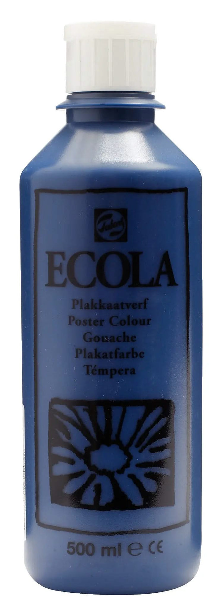 Ecola Plakatfarbe Flasche 500 ml Preussischblau 508 - Kidis Art