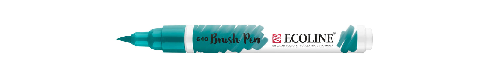 Ecoline Brush Pen Blaugrün 640 - Kidis Art