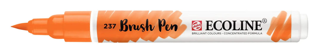 Ecoline Brush Pen Dunkelorange 237 - Kidis Art