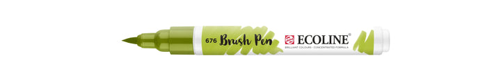 Ecoline Brush Pen Grasgrün 676 - Kidis Art